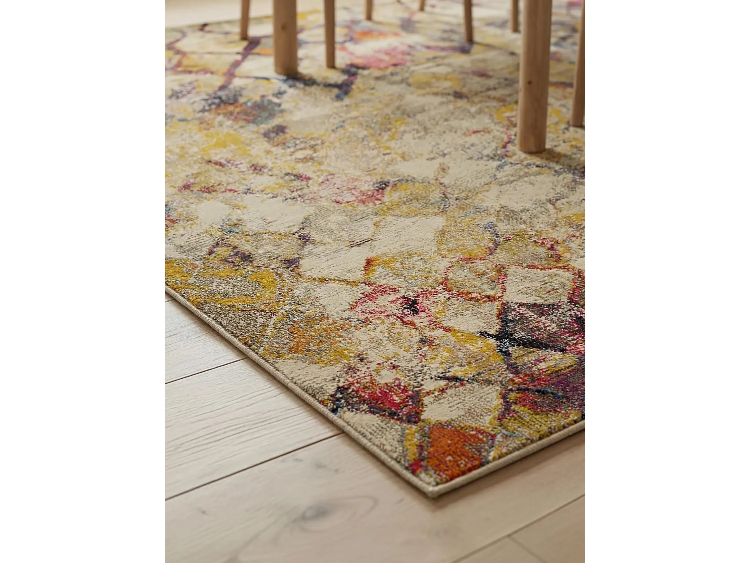 Tapis Casa Beige/Multicouleur 140x200 cm