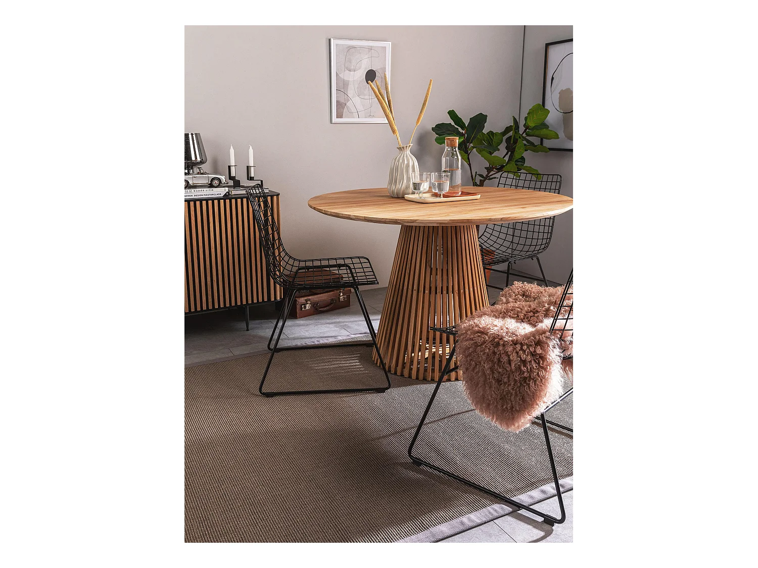 Tapis sisal Sana Gris 160x230 cm