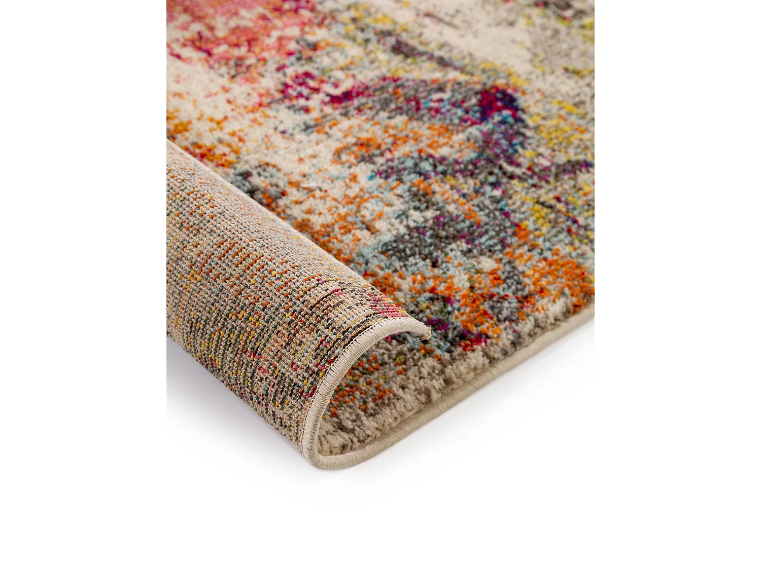 Tapis Casa Beige/Multicouleur 80x150 cm