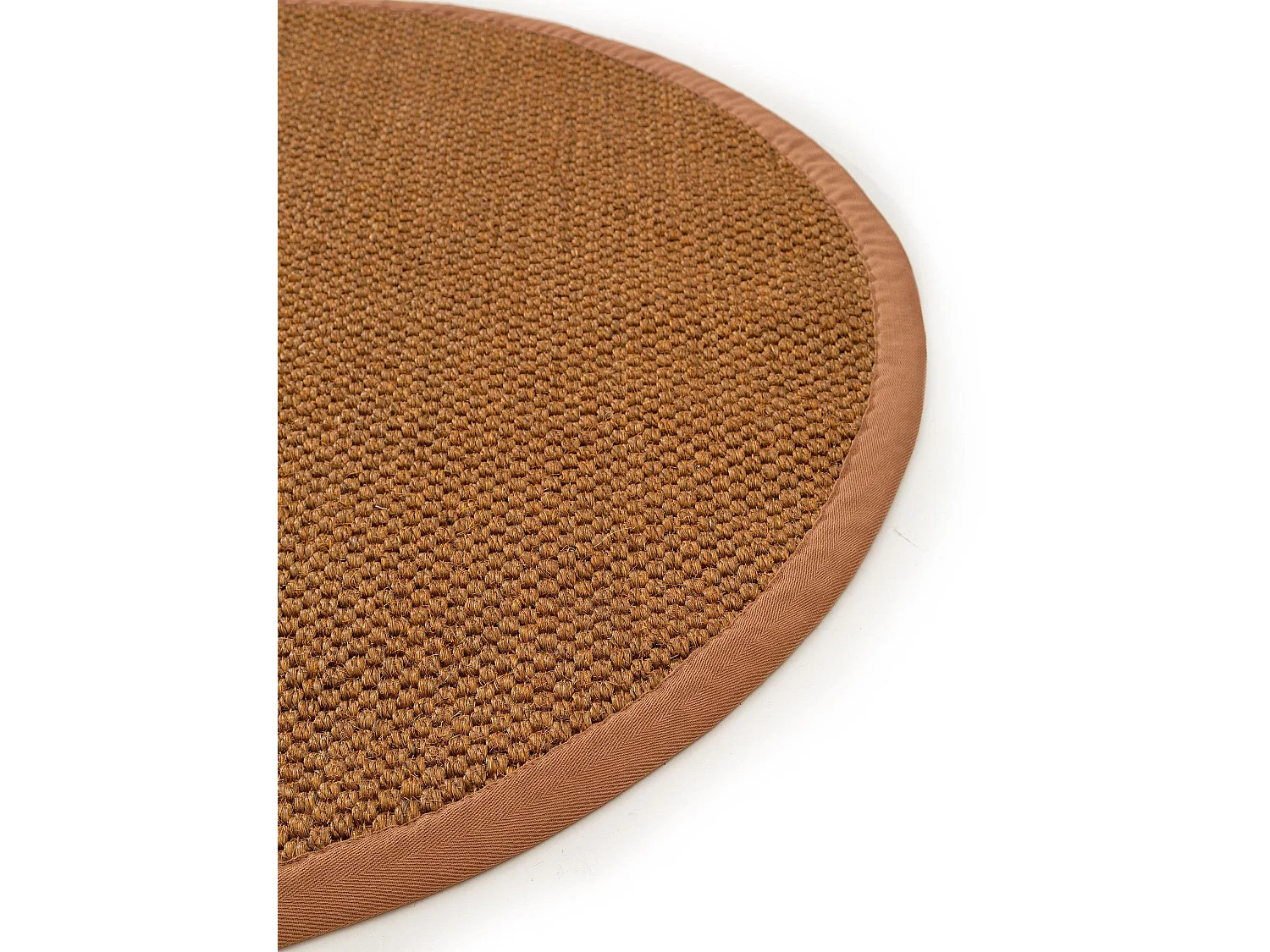 Tapis sisal Greta Marron clair ø 200 cm rond