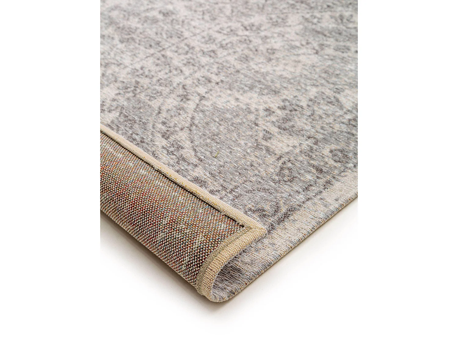 Tapis tissé à plat Tosca Gris 115x180 cm