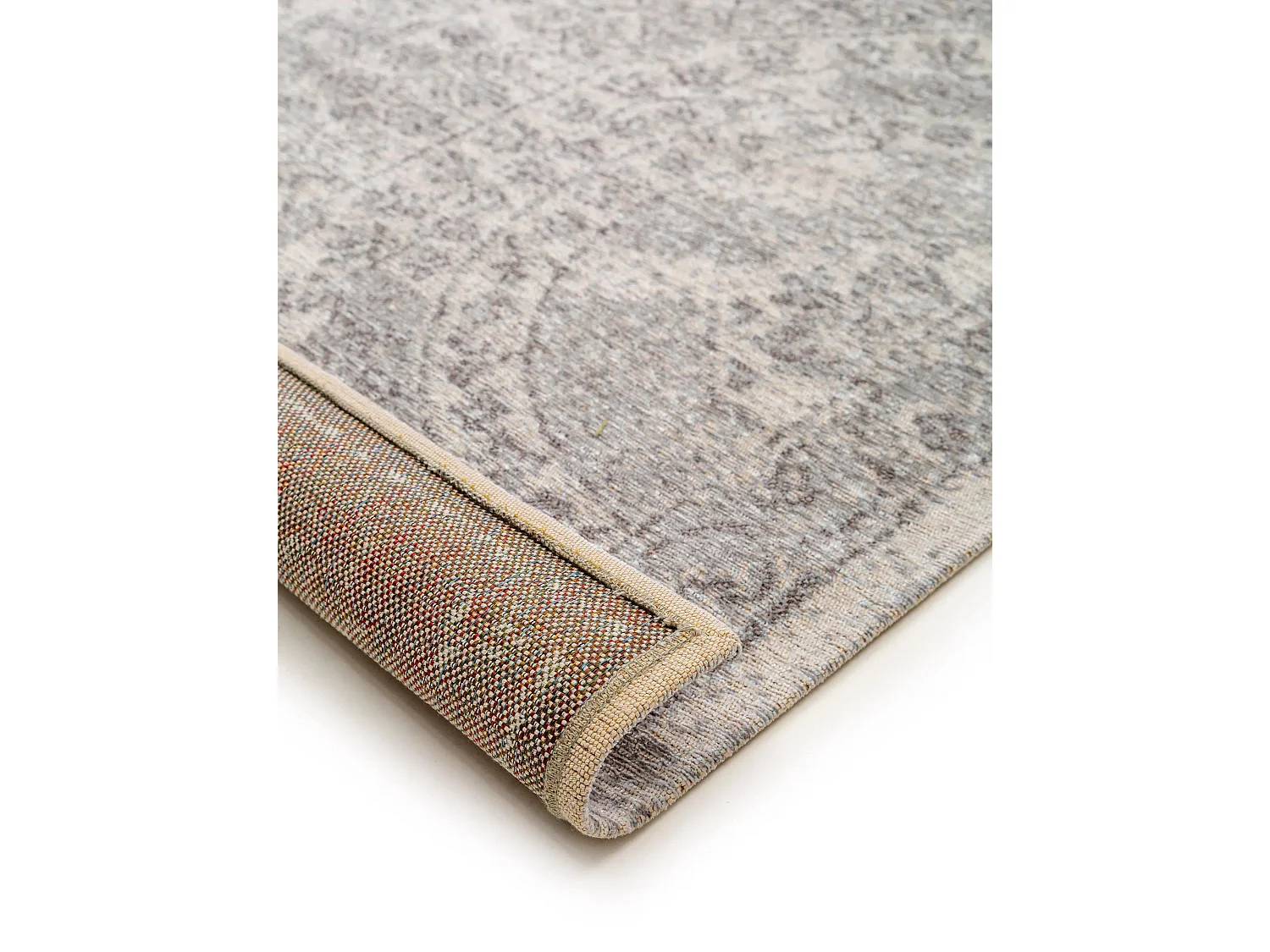 Tapis tissé à plat Tosca Gris 115x180 cm