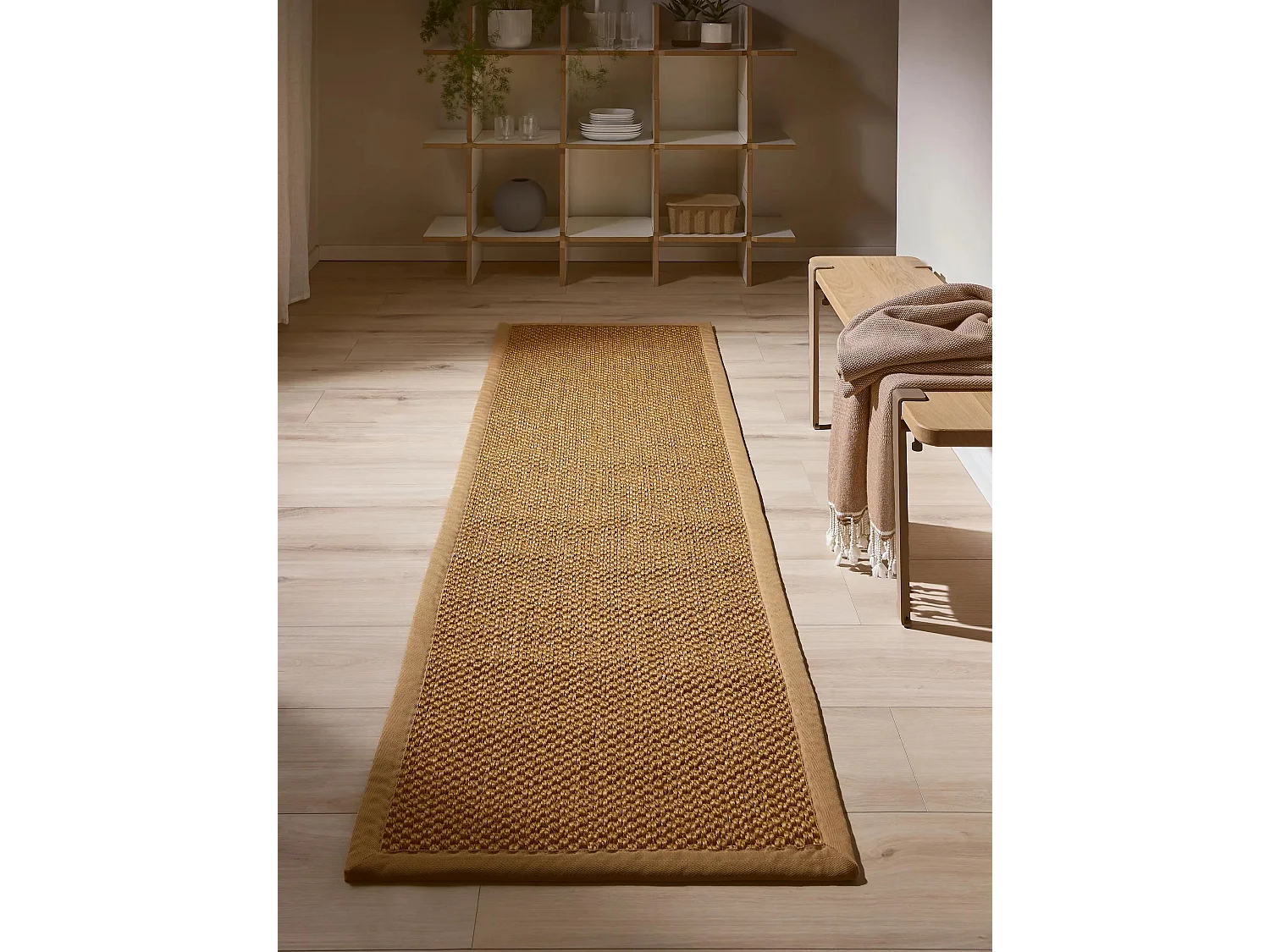 Tapis sisal Greta Beige 70x300 cm