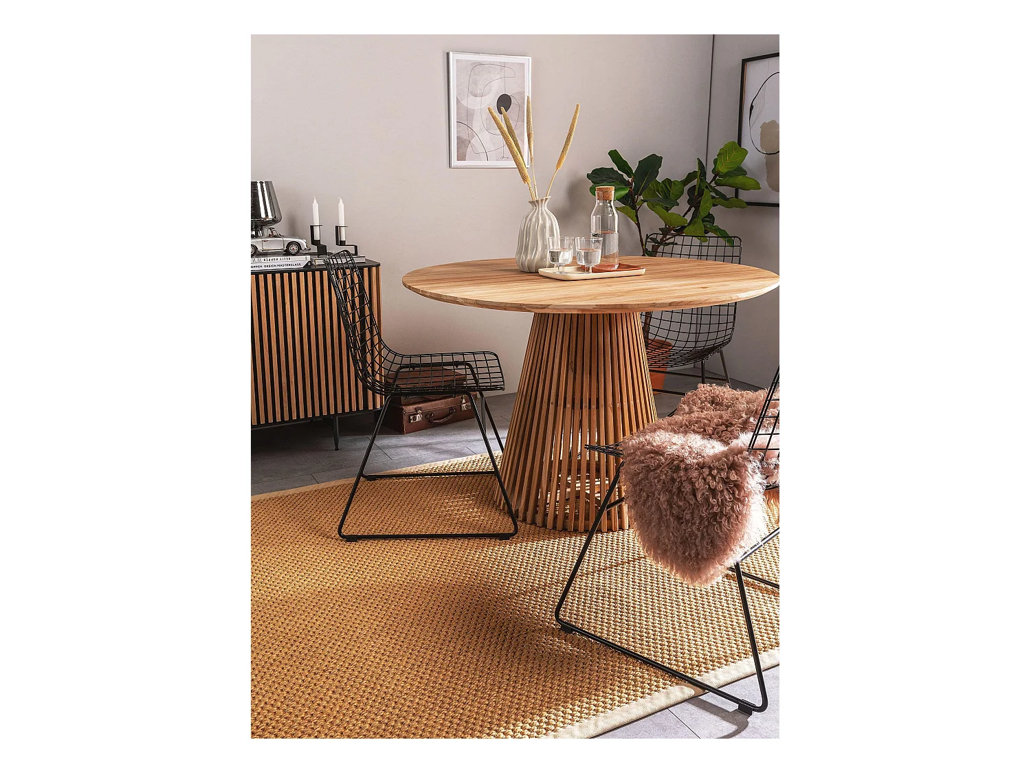 Tapis sisal Greta Beige 200x300 cm