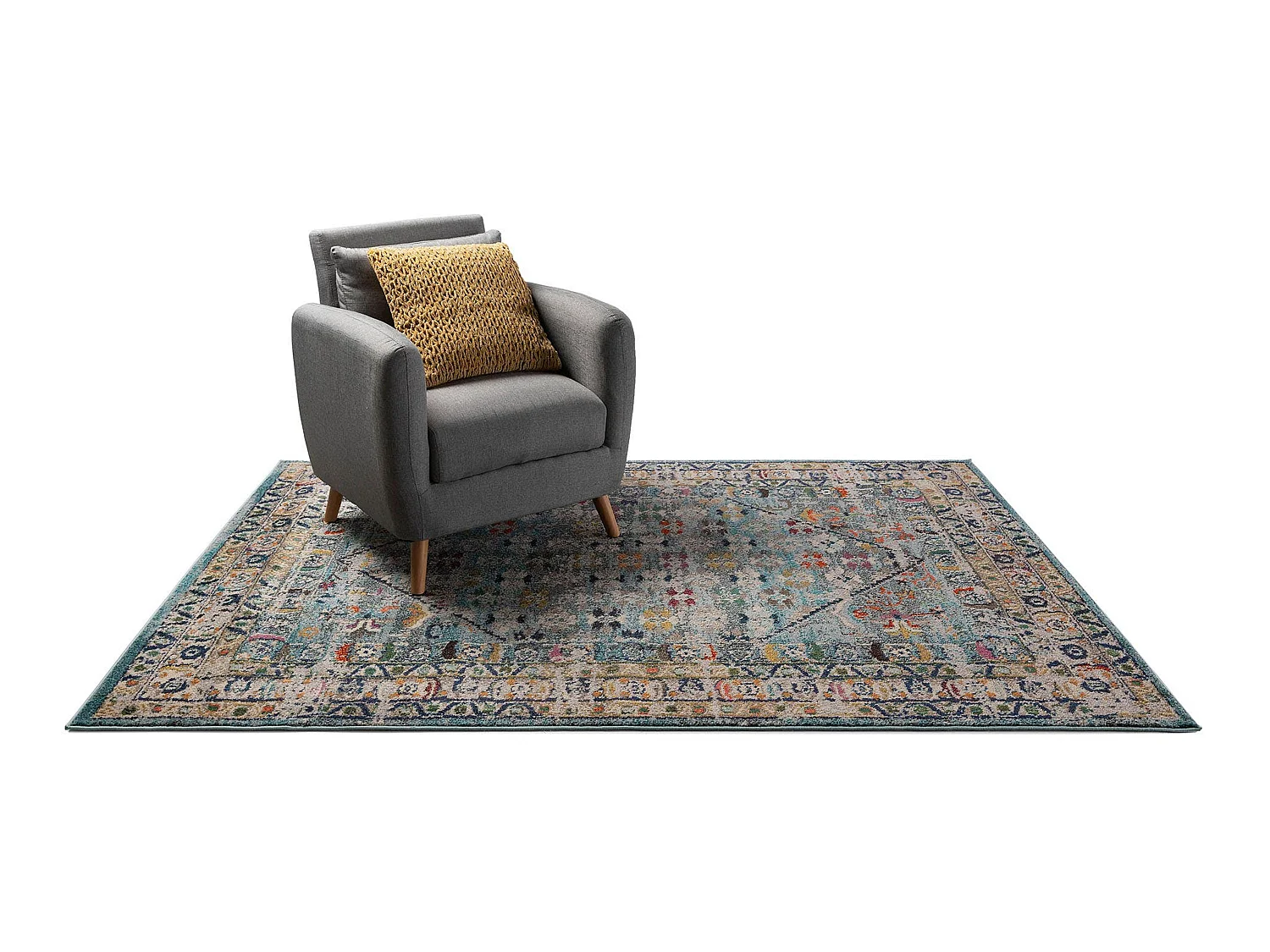 Tapis Casa Bleu 240x340 cm