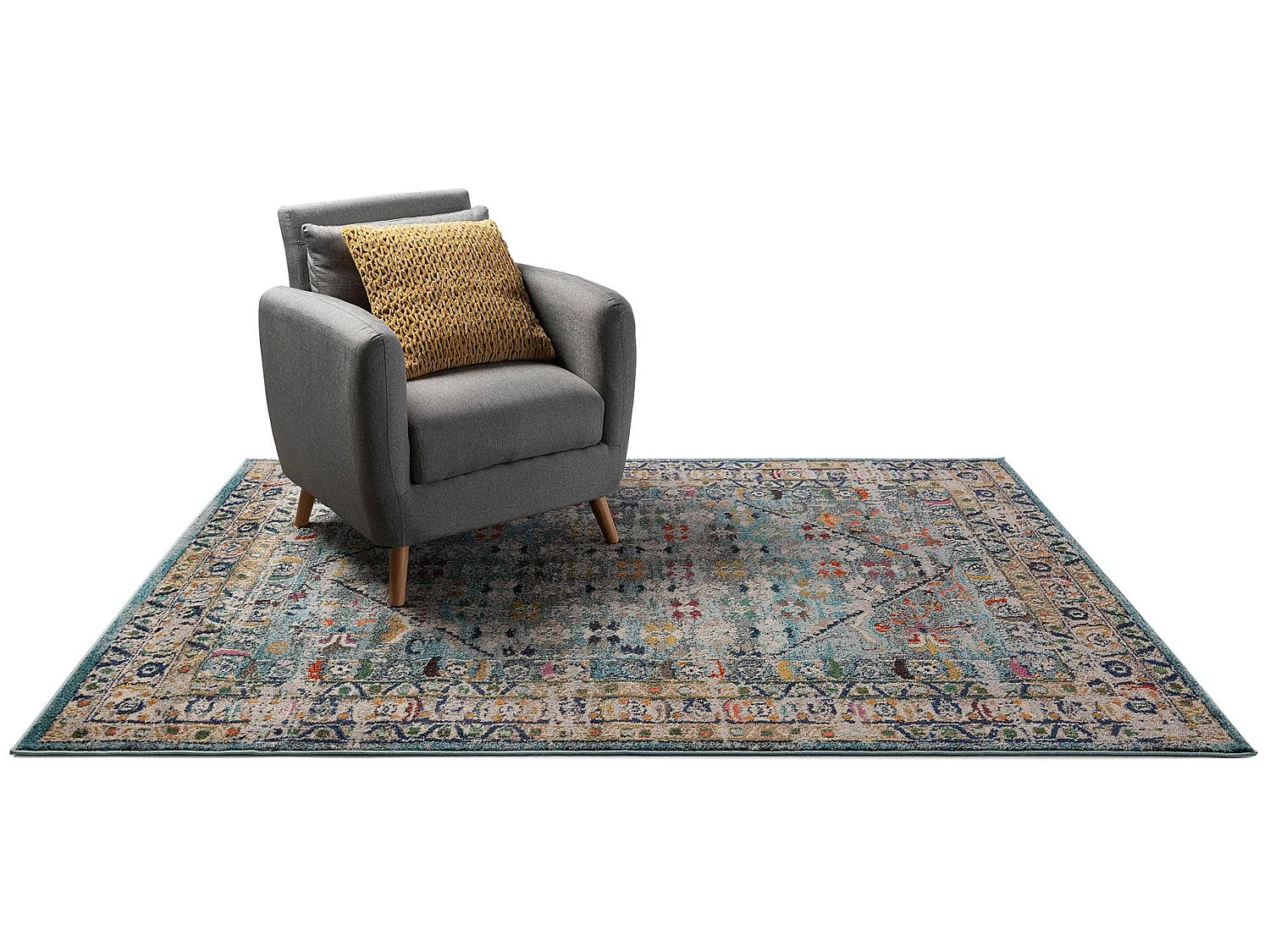 Tapis Casa Bleu 240x340 cm