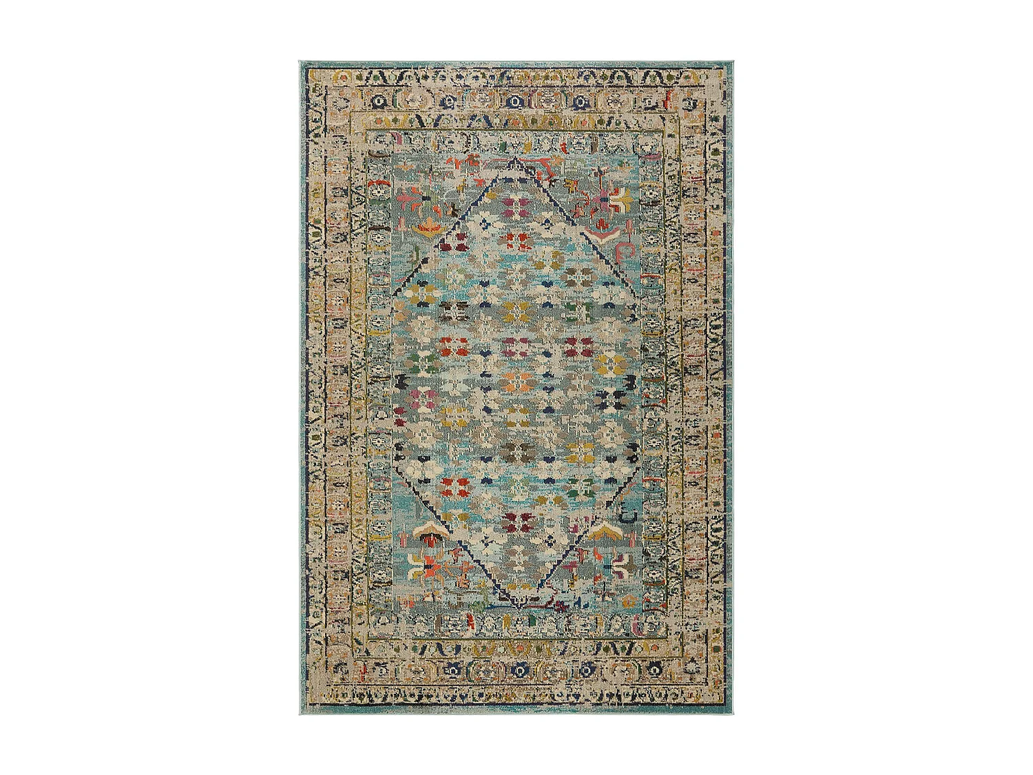 Tapis Casa Bleu 240x340 cm