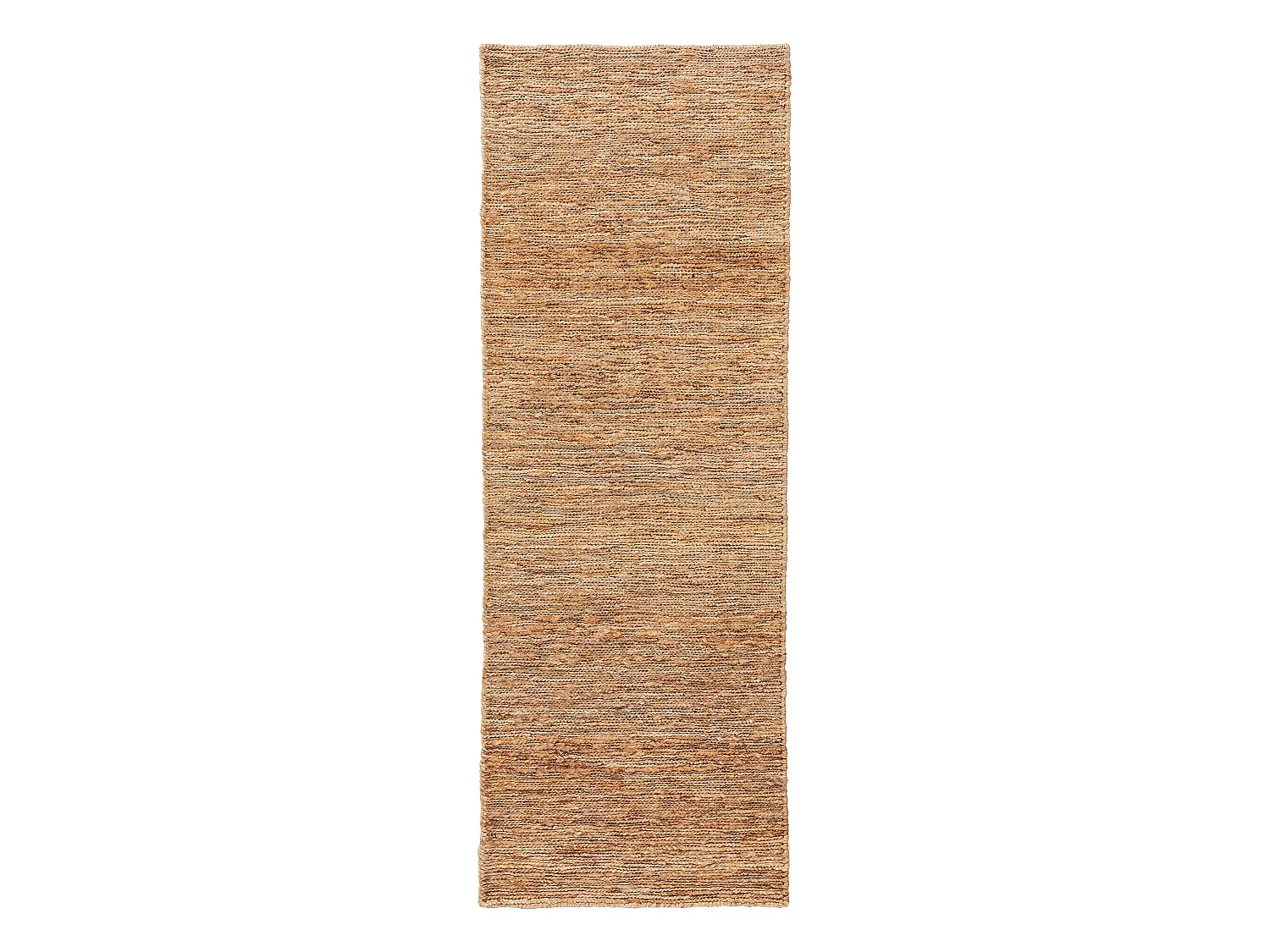Tapis de jute Cosmo Marron clair 80x250 cm
