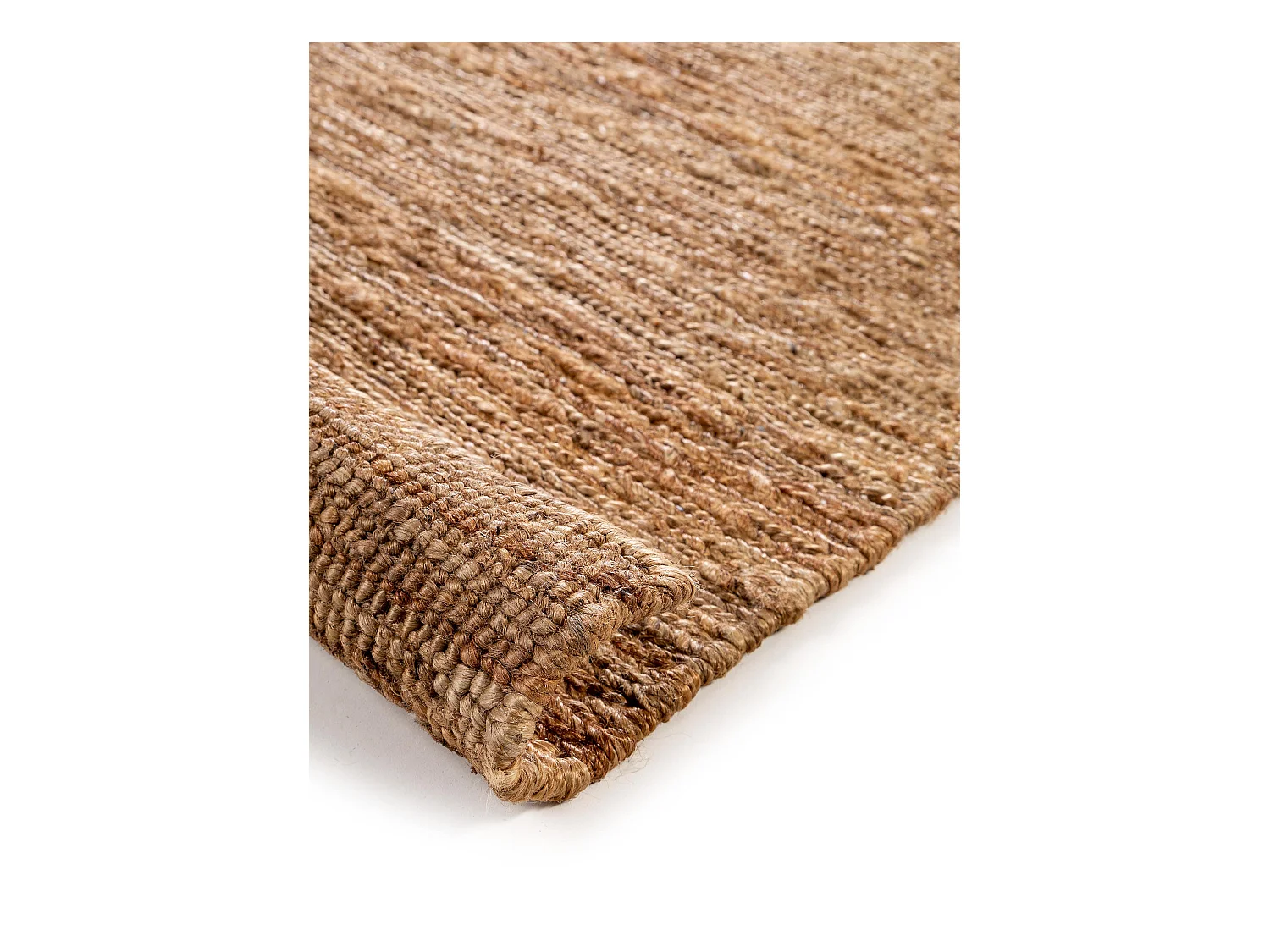 Tapis de jute Cosmo Marron clair 80x250 cm