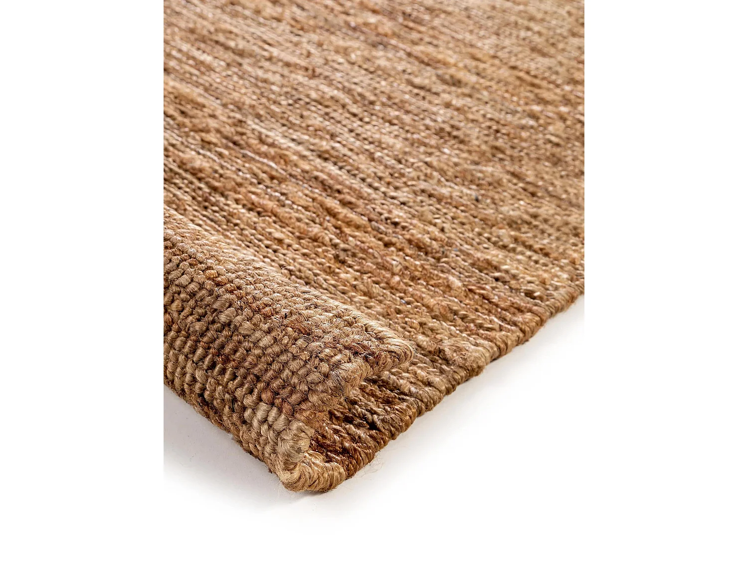 Tapis de jute Cosmo Marron clair 80x250 cm