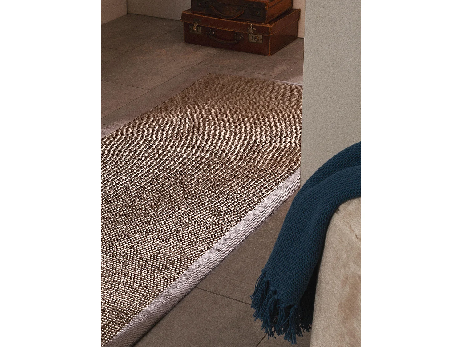Tapis sisal Sana Gris 70x240 cm