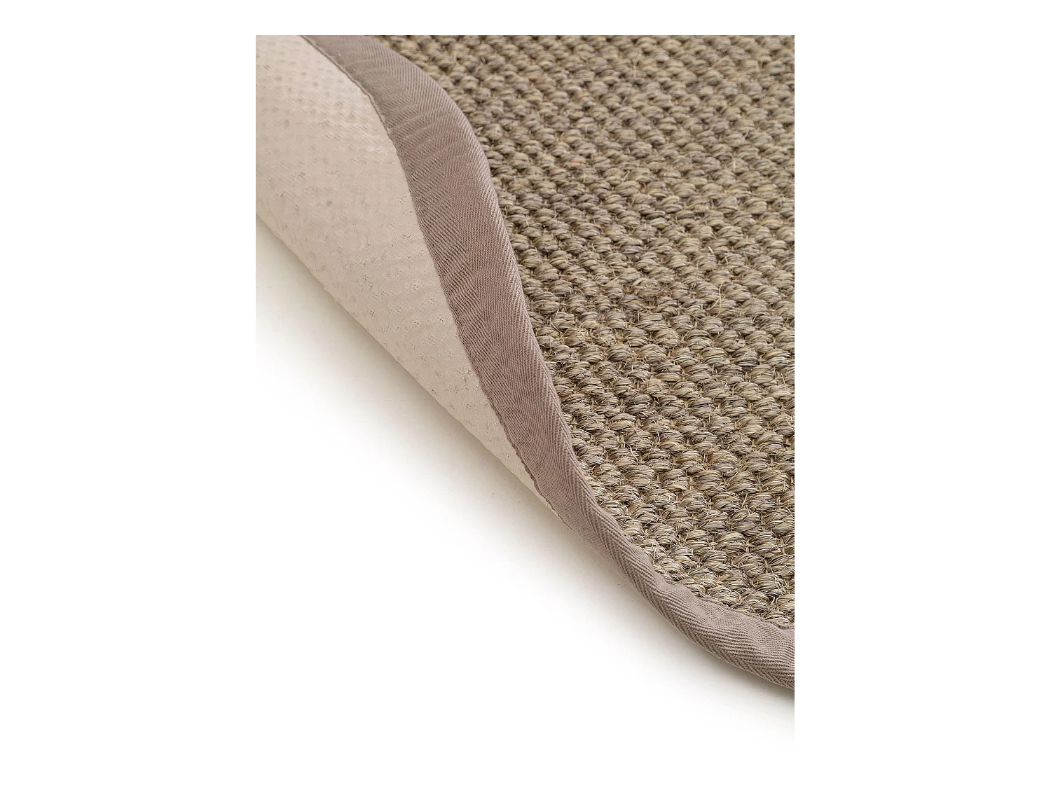 Tapis sisal Greta Gris ø 200 cm rond