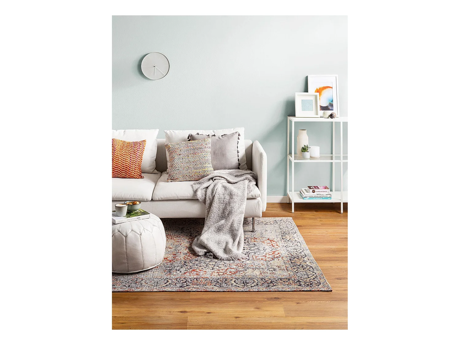 Tapis tissé à plat Stay Mauve 195x285 cm