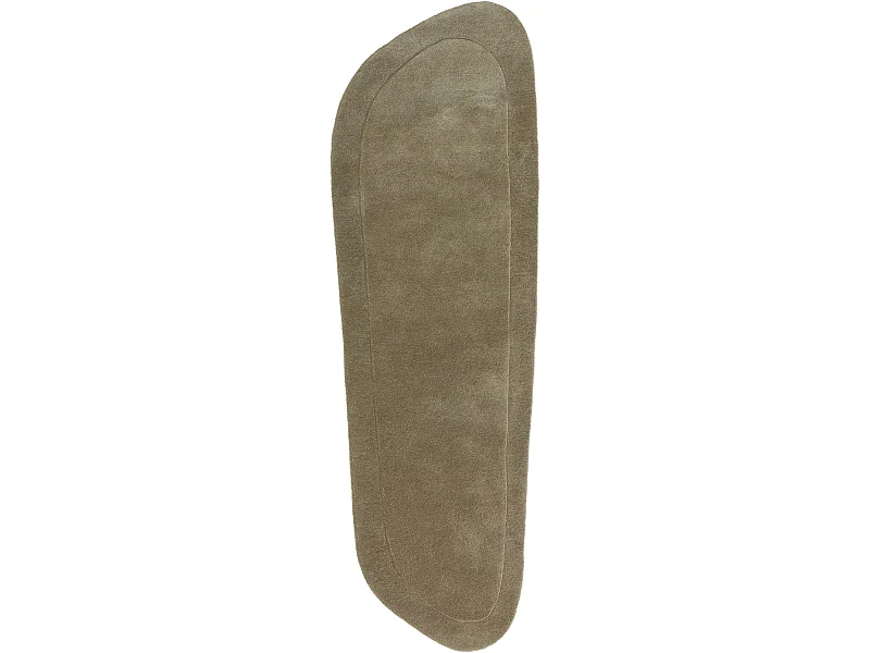 Tapis de laine Shape Vert clair 80x250 cm