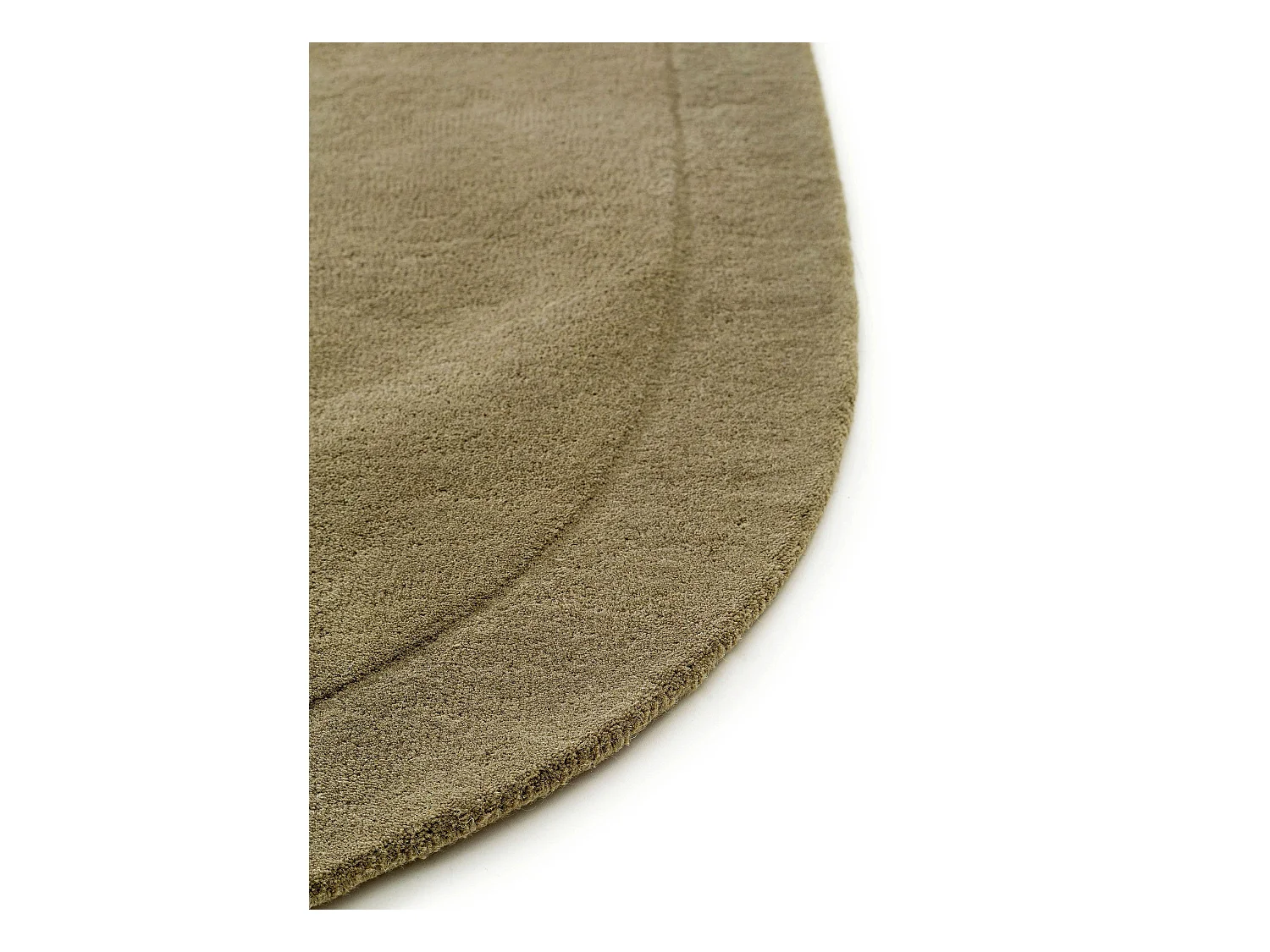 Tapis de laine Shape Vert clair 80x250 cm
