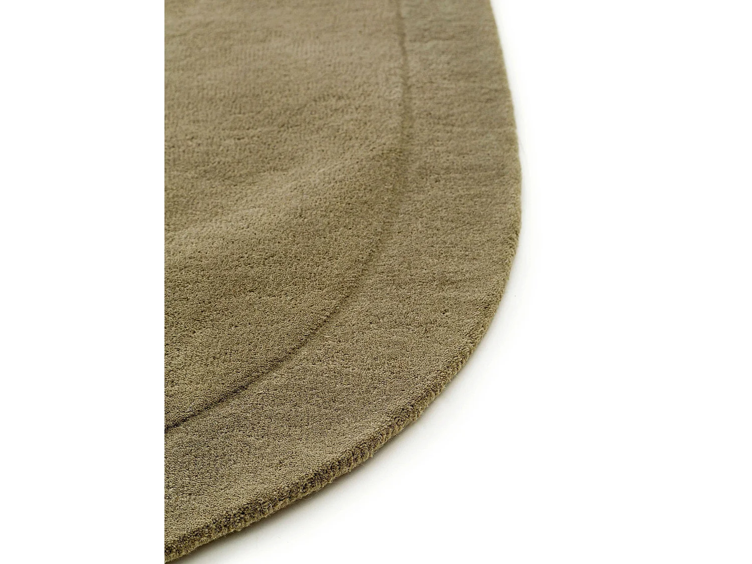 Tapis de laine Shape Vert clair 80x250 cm