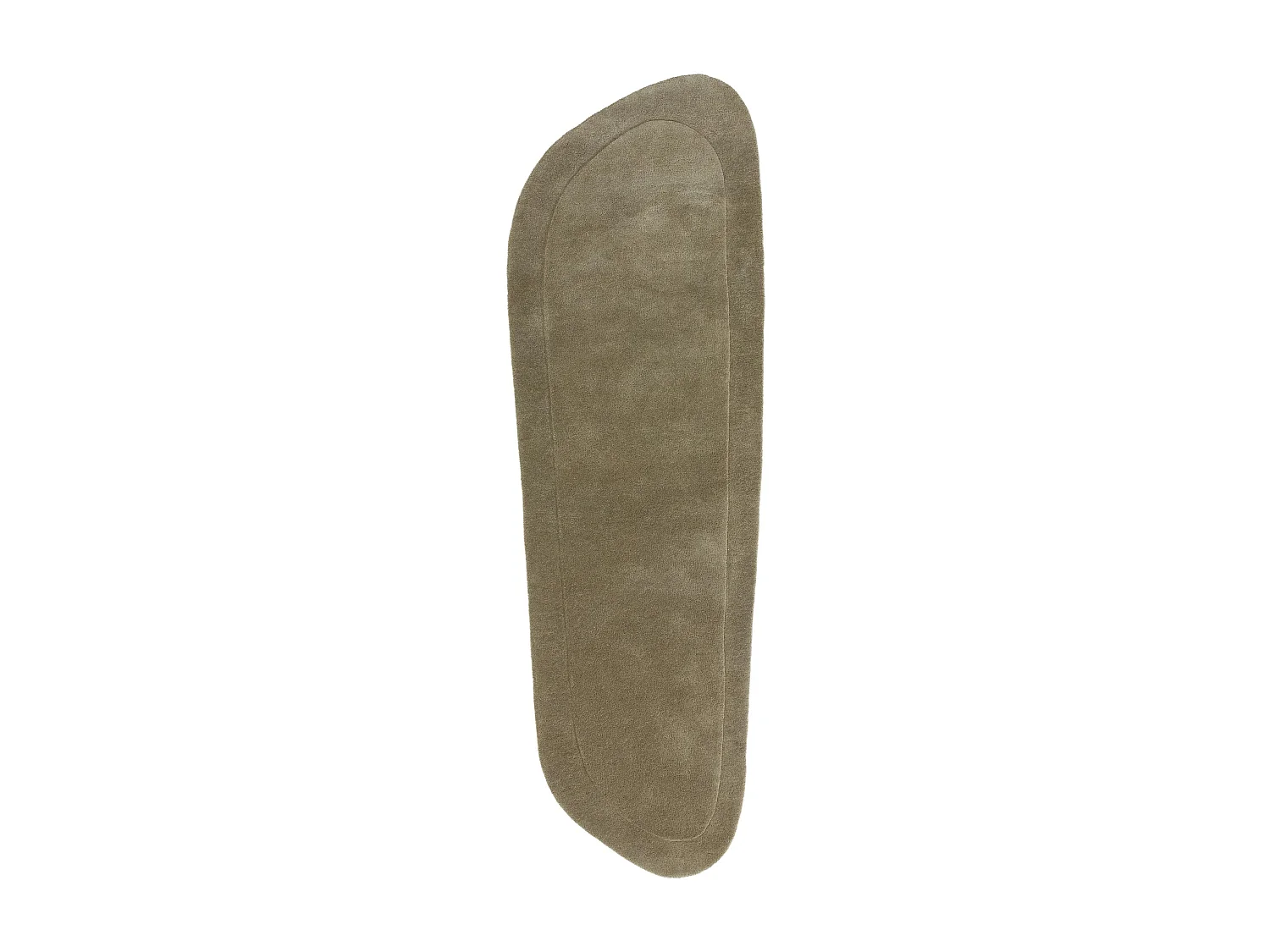Tapis de laine Shape Vert clair 80x250 cm