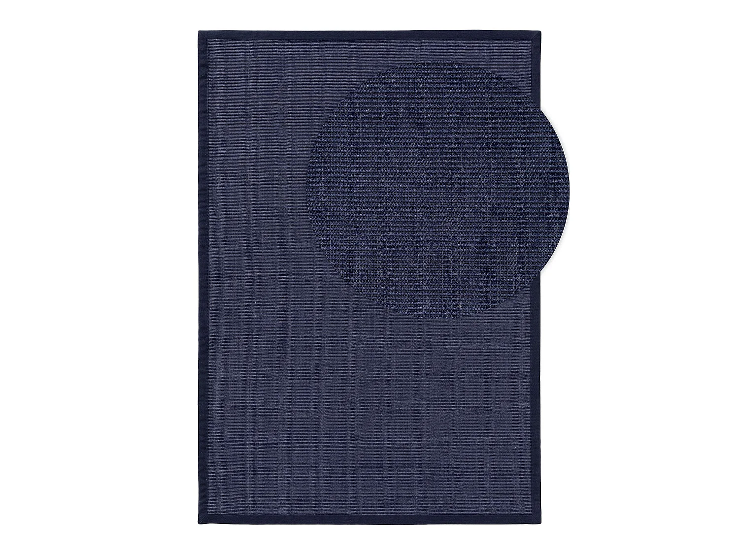 Tapis sisal Sana Bleu 80x150 cm