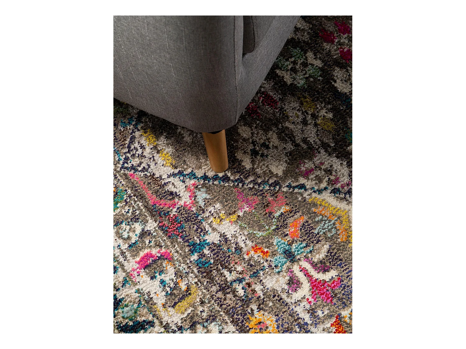 Tapis Casa Multicouleur 140x200 cm