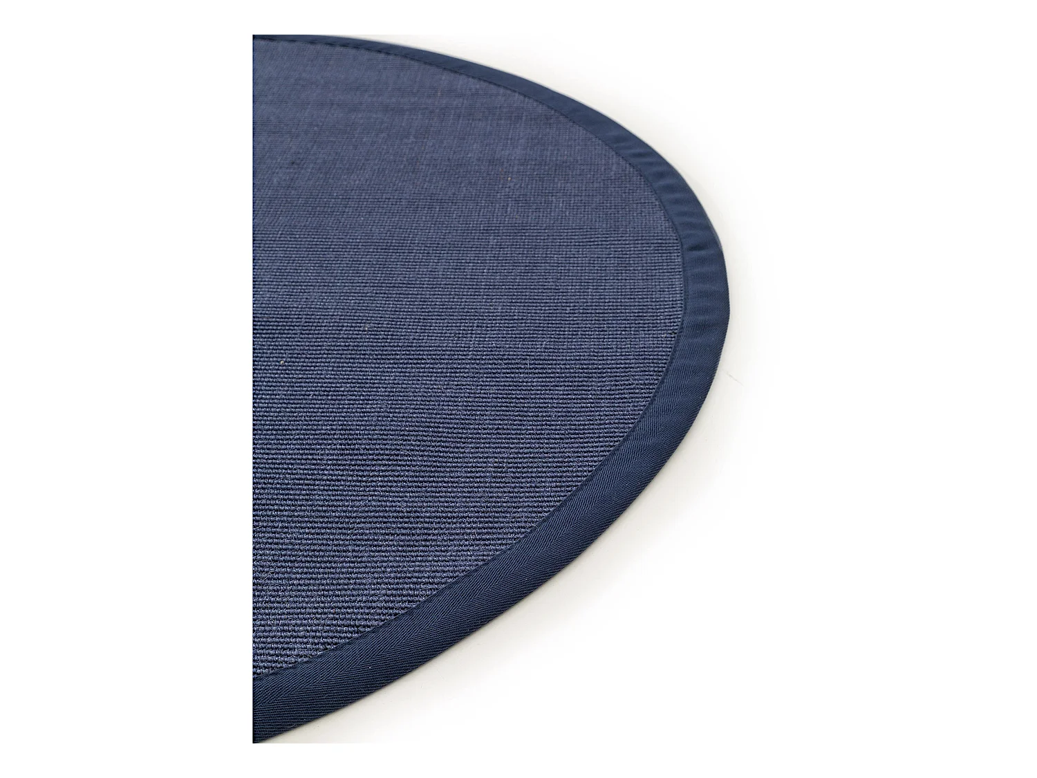 Tapis sisal Sana Bleu ø 200 cm rond
