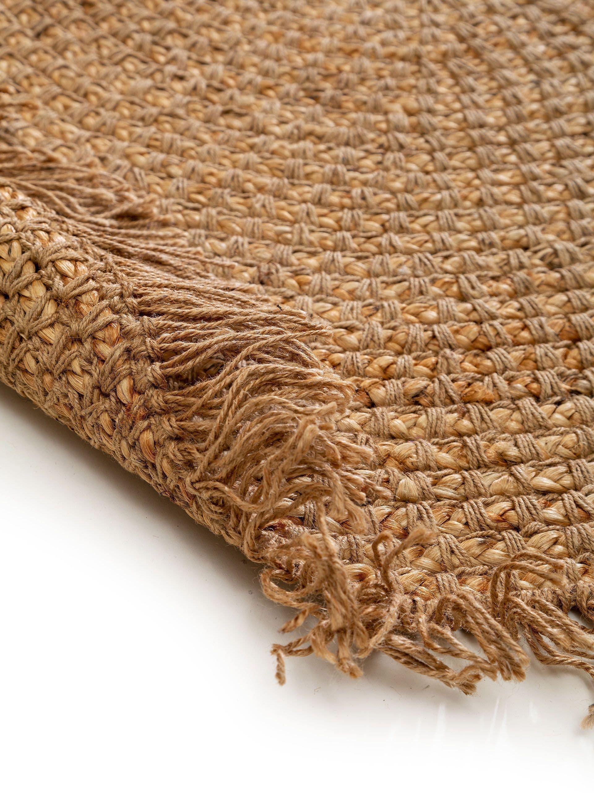 Découvrez Tapis de jute Jutta Marron clair en différentes tailles