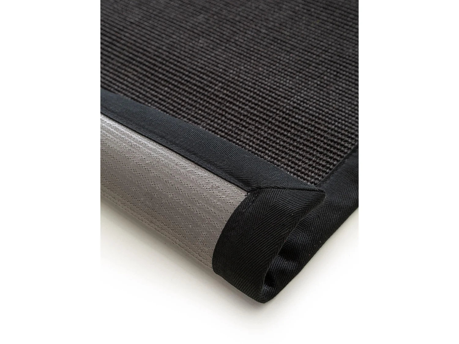 Tapis sisal Sana Noir 80x150 cm