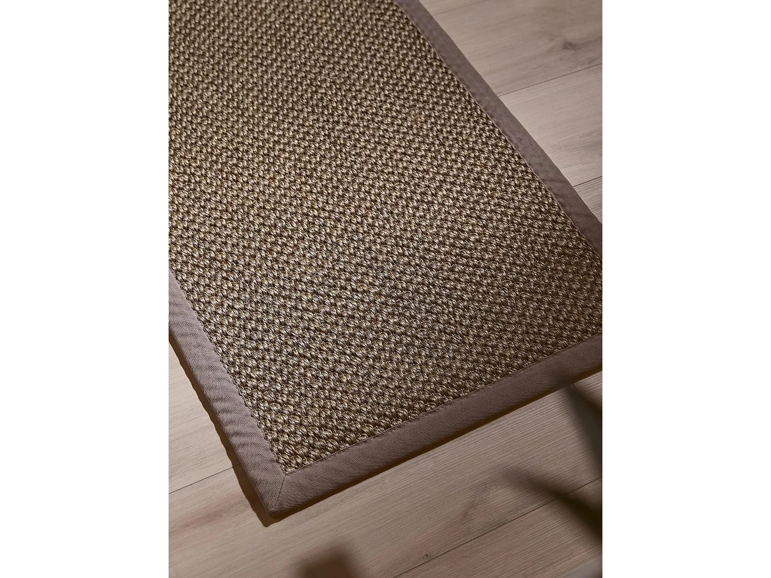 Tapis sisal Greta Gris 70x240 cm