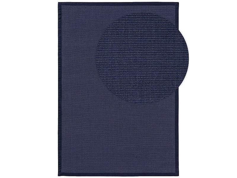 Tapis sisal Sana Bleu 140x200 cm