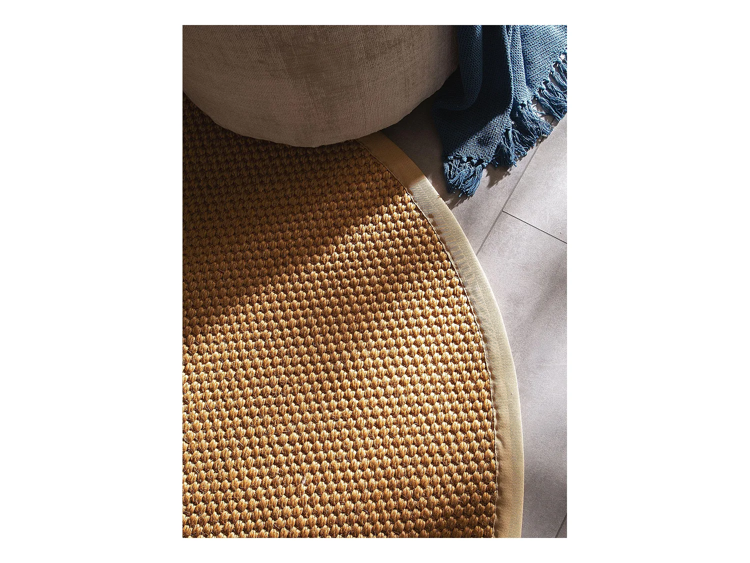 Tapis sisal Greta Beige ø 250 cm rond