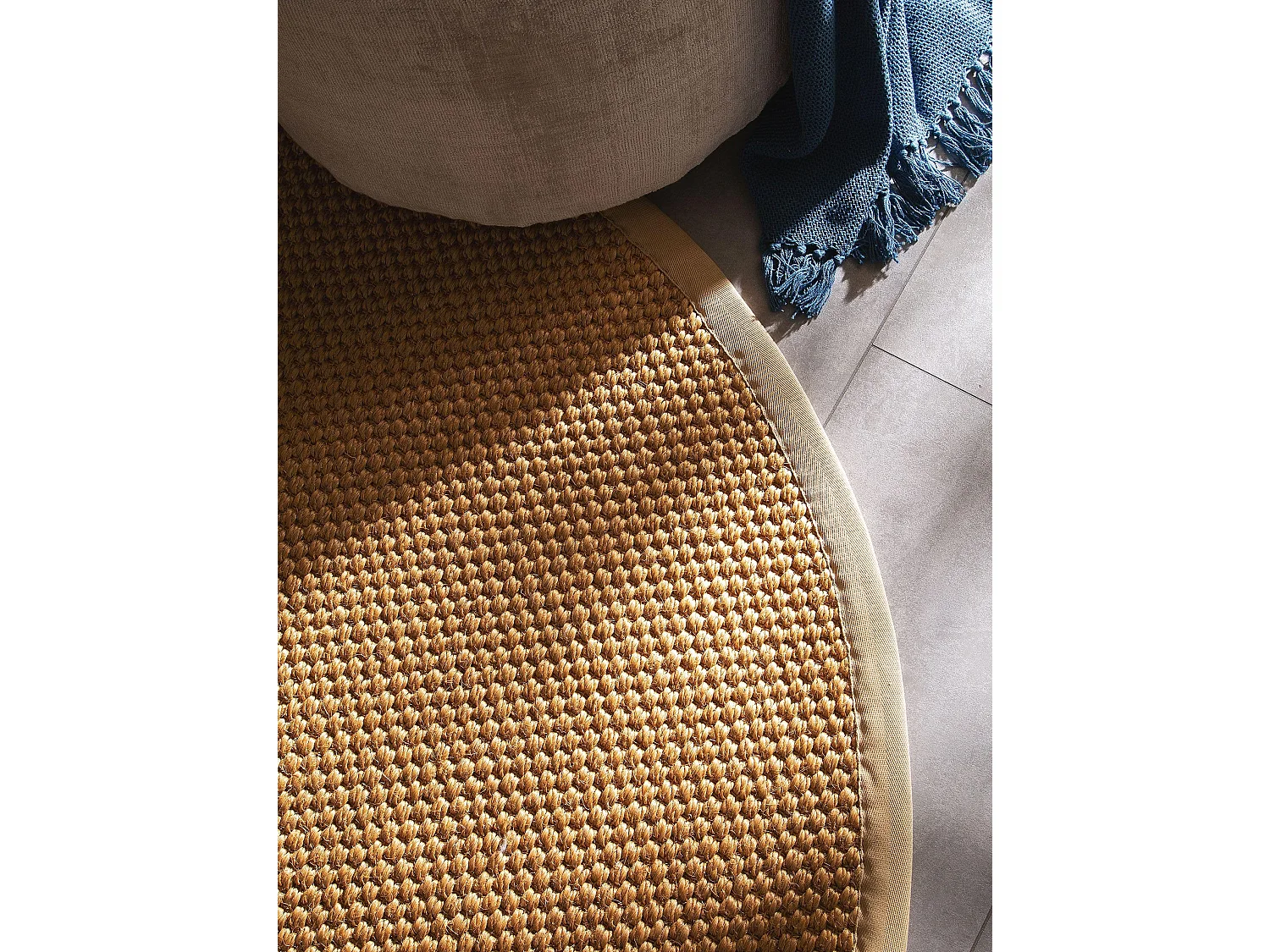 Tapis sisal Greta Beige ø 250 cm rond