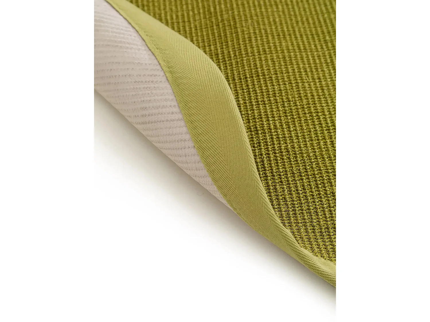 Tapis sisal Sana Vert ø 200 cm rond