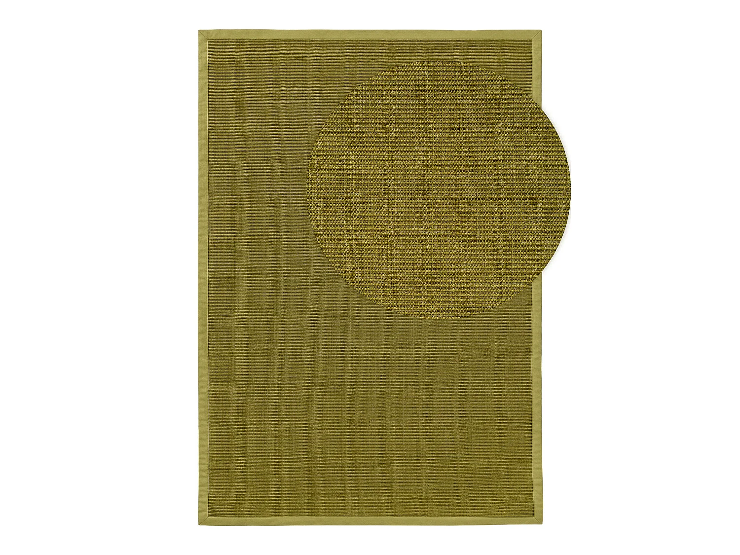 Tapis sisal Sana Vert 140x200 cm
