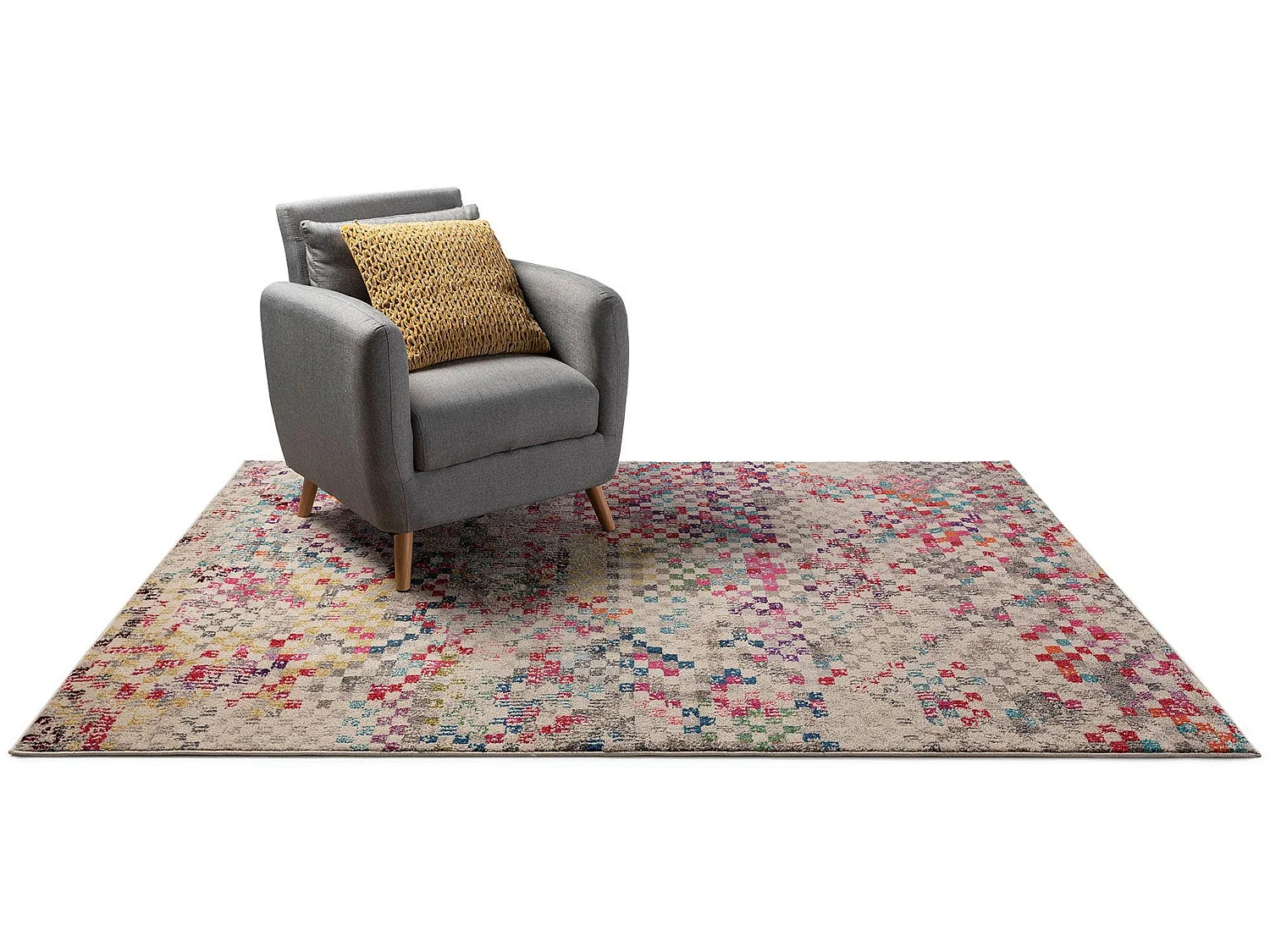 Tapis Casa Multicouleur 140x200 cm