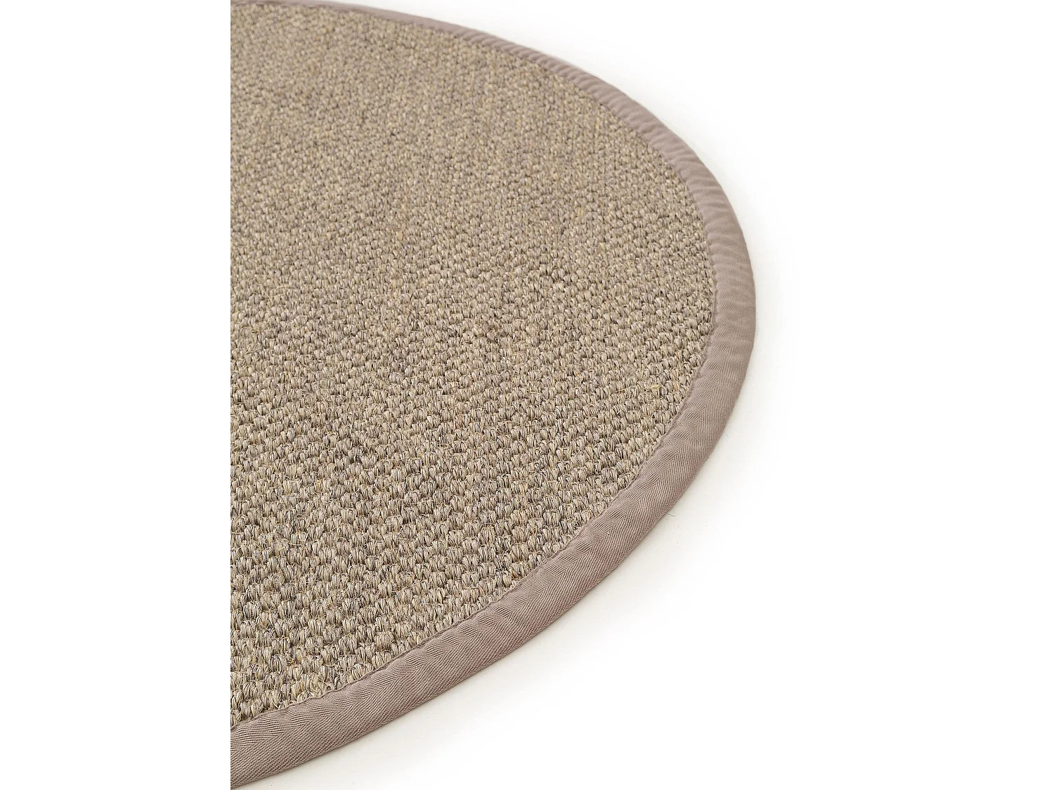 Tapis sisal Greta Gris ø 150 cm rond