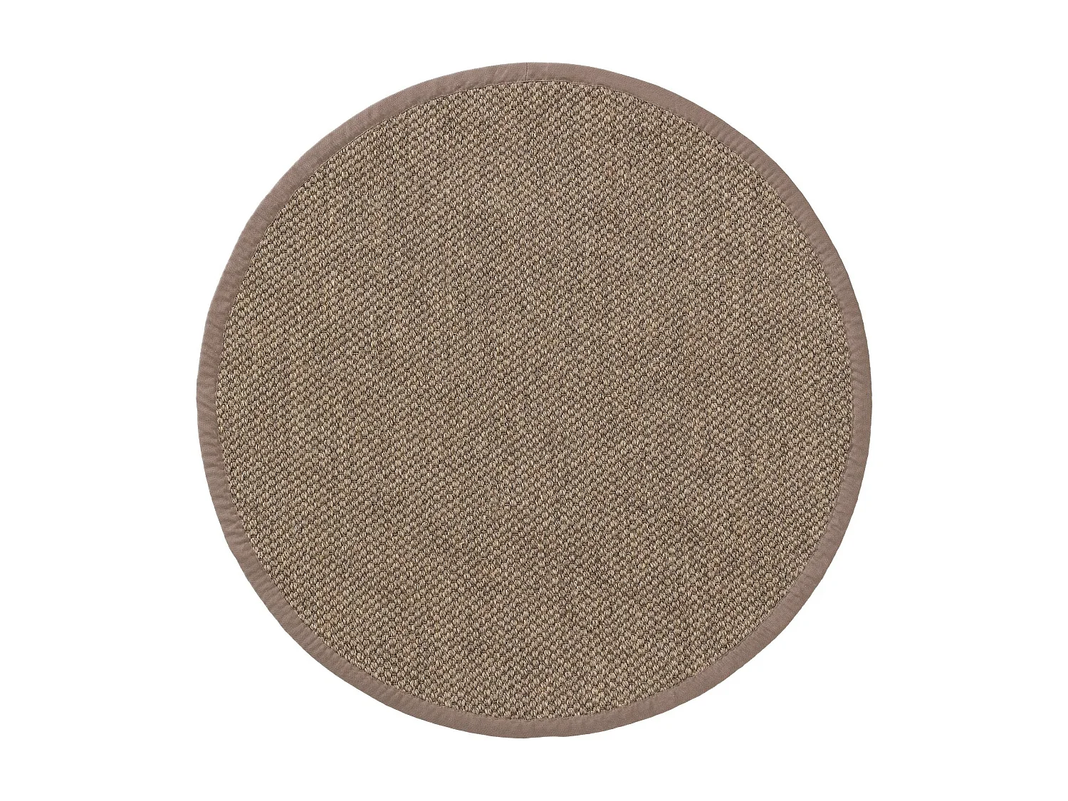 Tapis sisal Greta Gris ø 150 cm rond