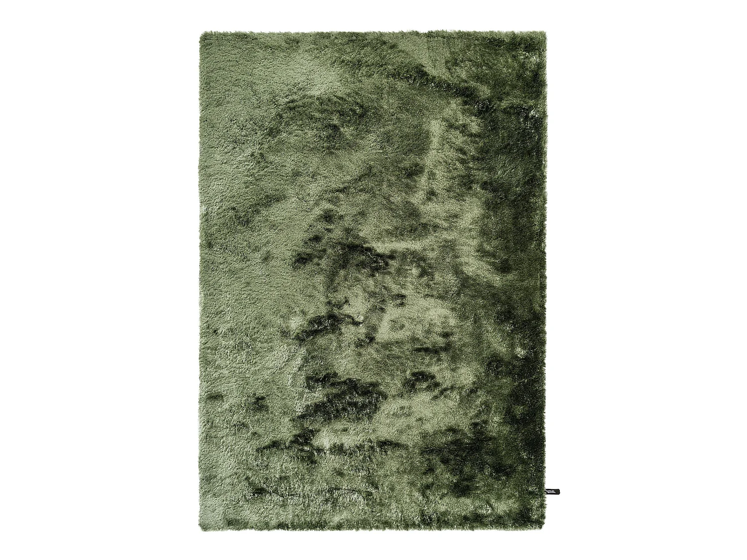 Tapis à poils longs Whisper Vert 200x290 cm