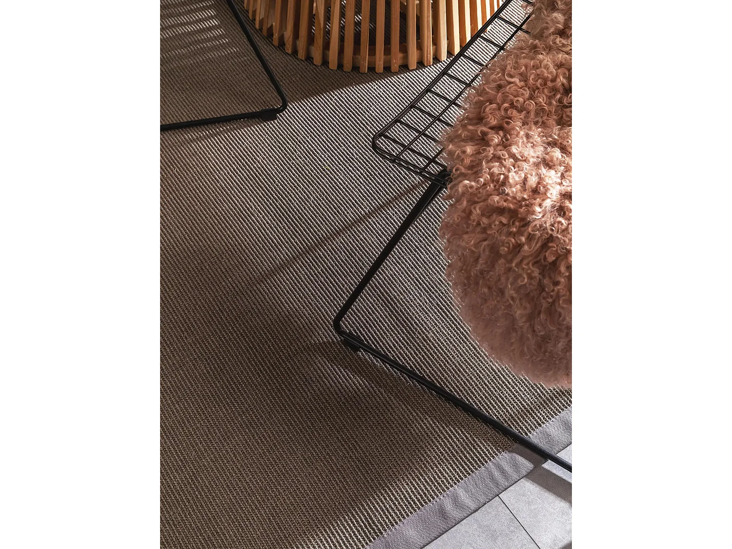 Tapis sisal Sana Gris 120x180 cm