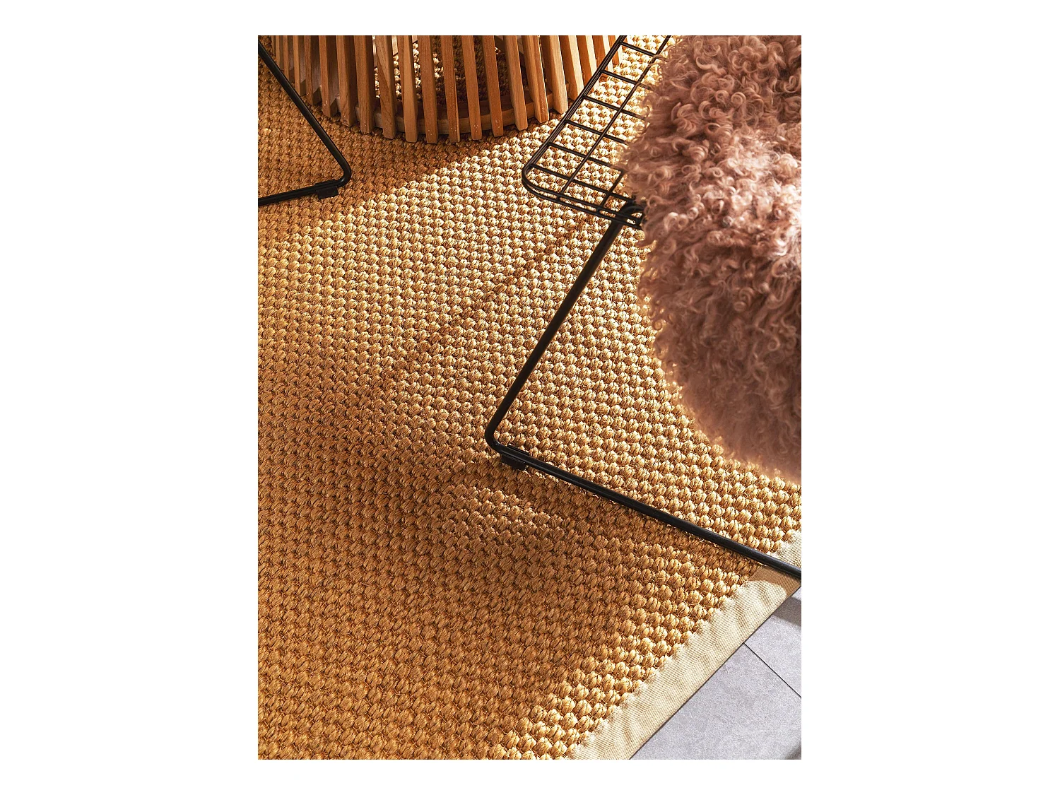 Tapis sisal Greta Beige 140x200 cm