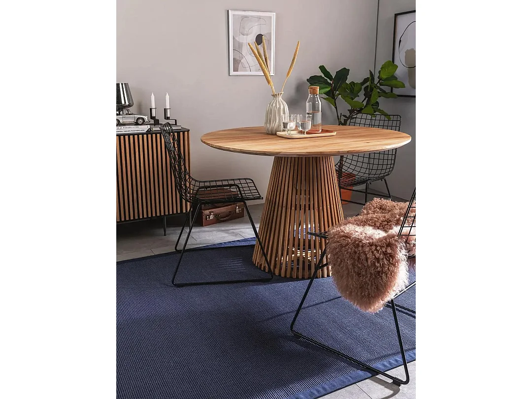 Tapis sisal Sana Bleu 300x400 cm