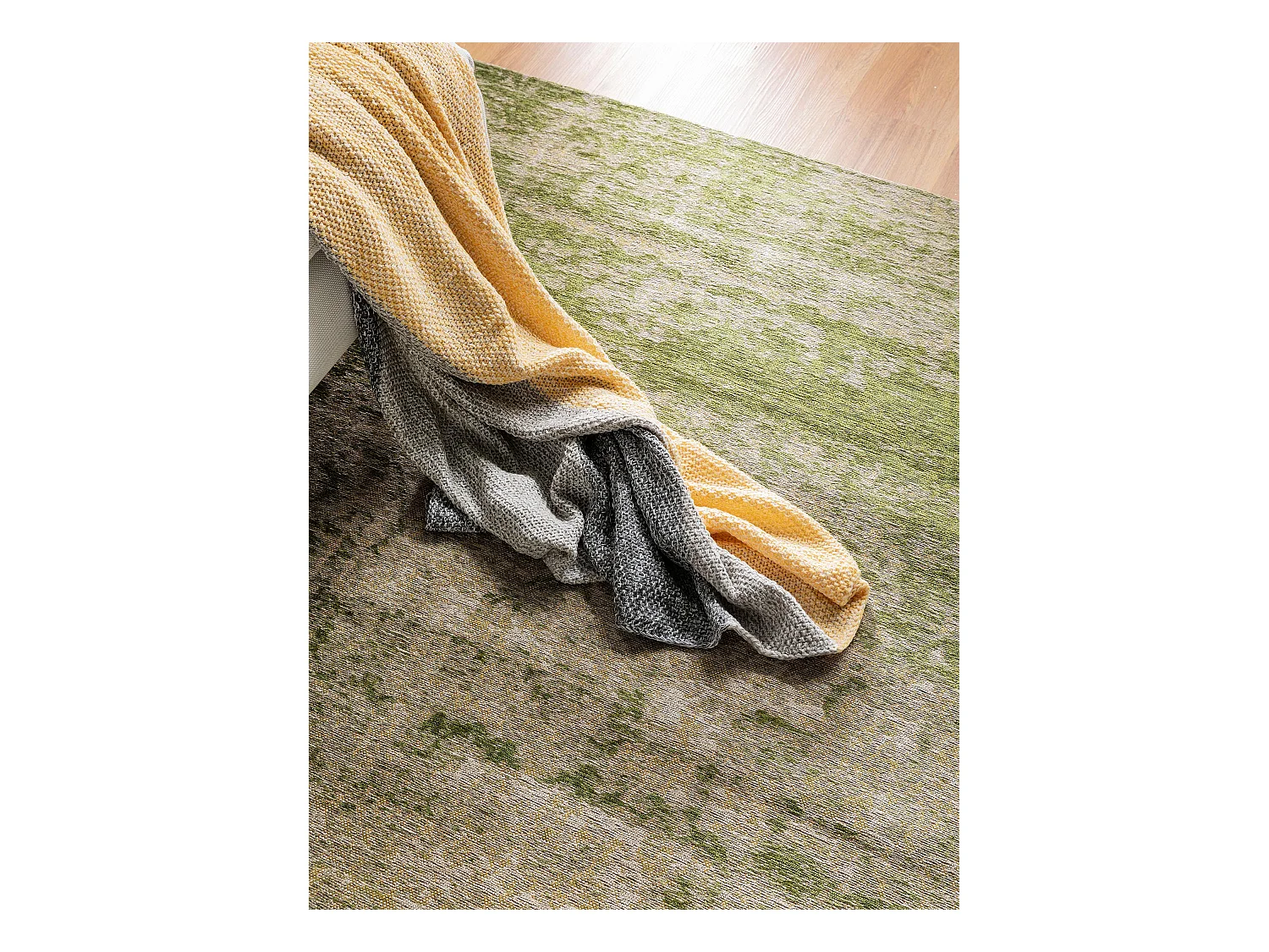 Tapis tissé à plat Tosca Vert 155x235 cm