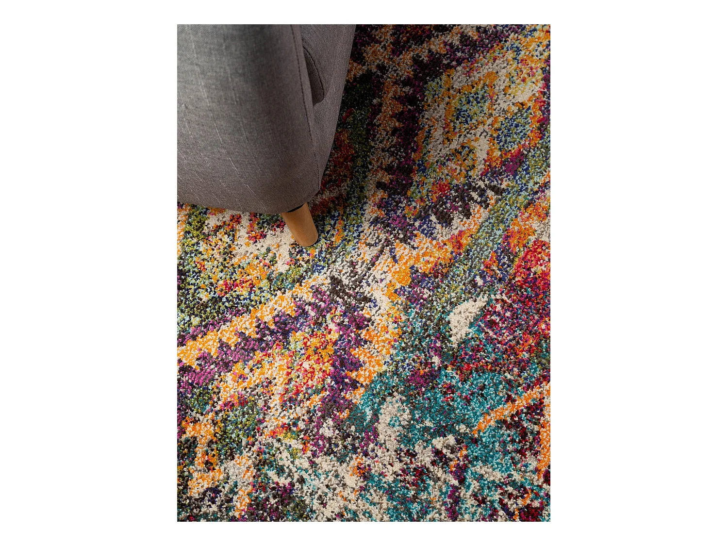 Tapis Casa Multicouleur 140x200 cm