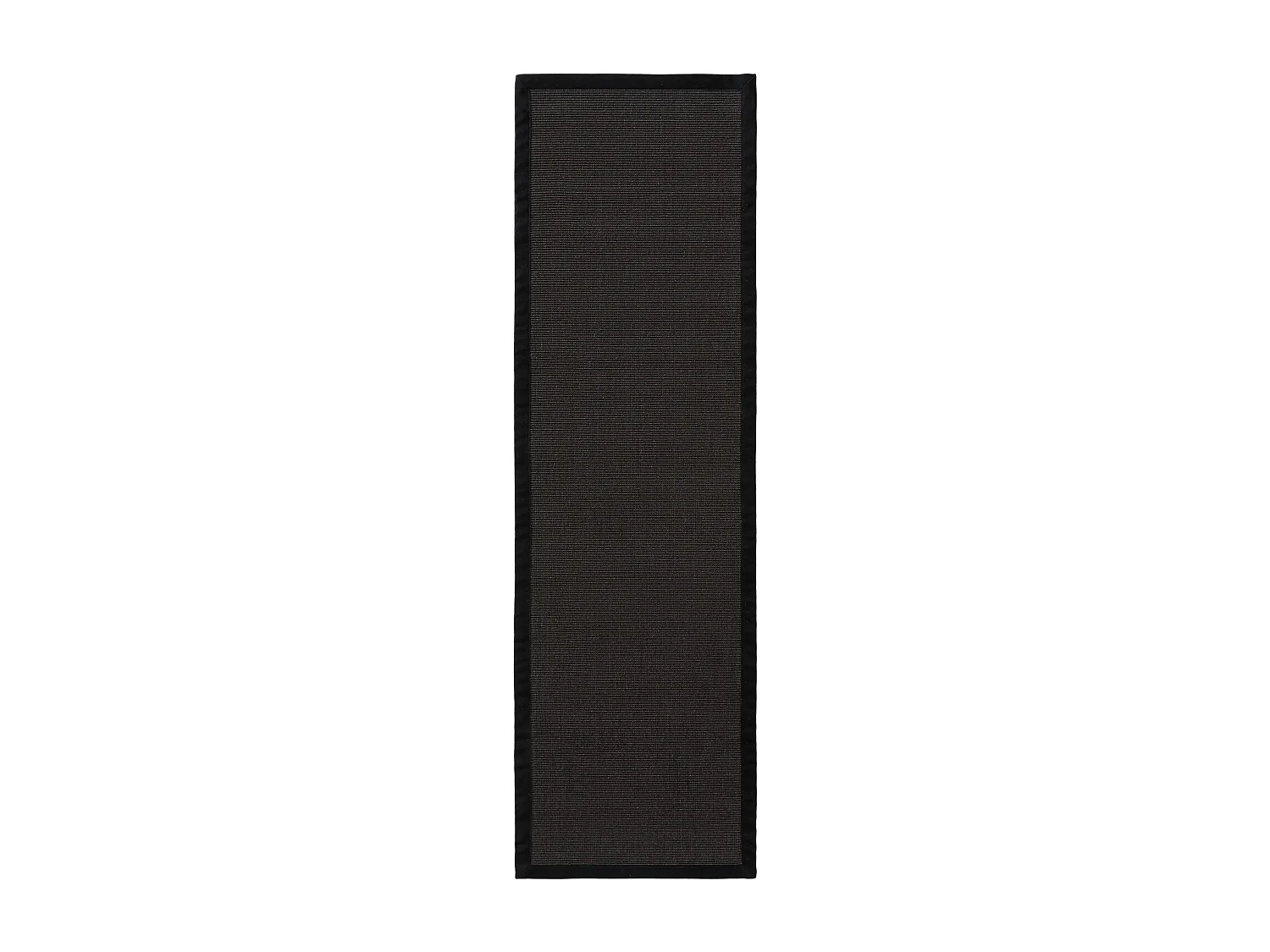 Tapis sisal Sana Noir 70x240 cm