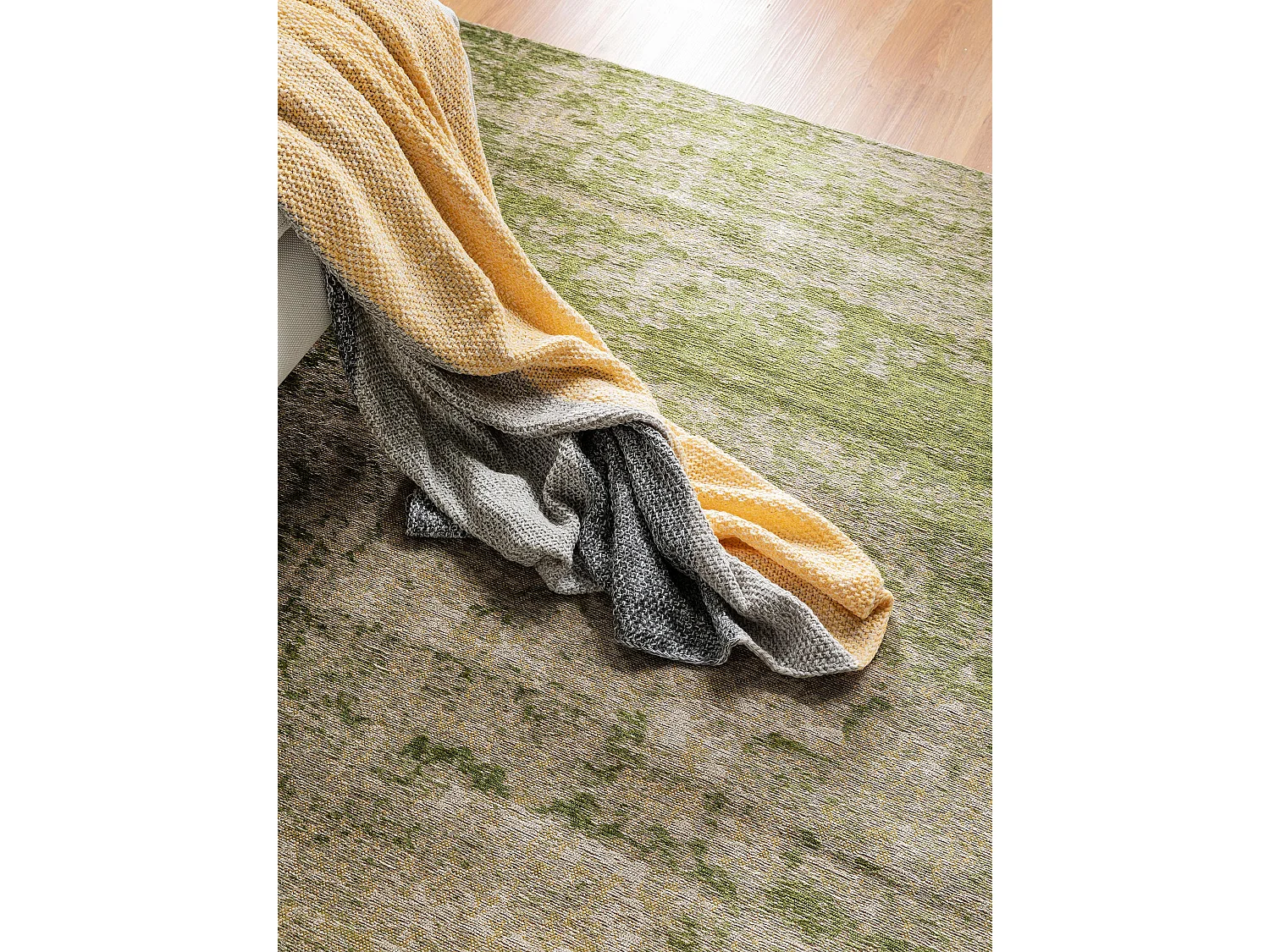 Tapis tissé à plat Tosca Vert 195x285 cm