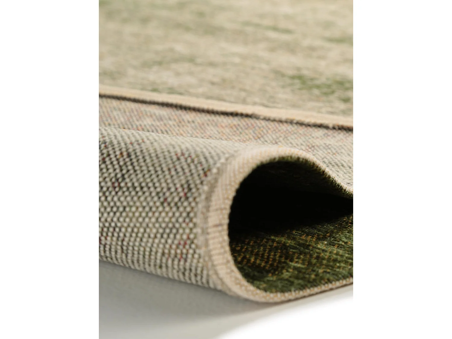 Tapis tissé à plat Tosca Vert 195x285 cm