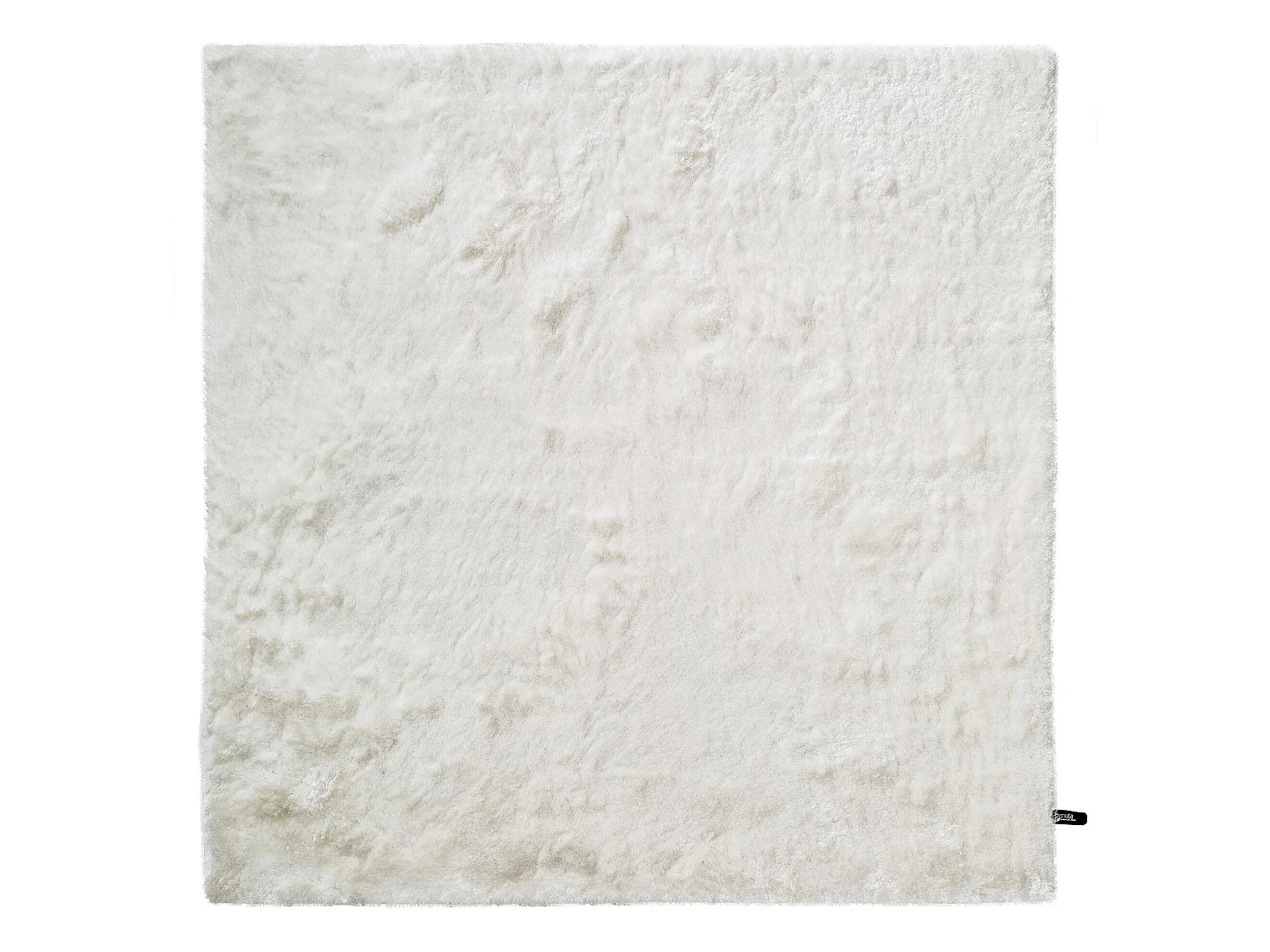 Tapis à poils longs Whisper Blanc 60x60 cm