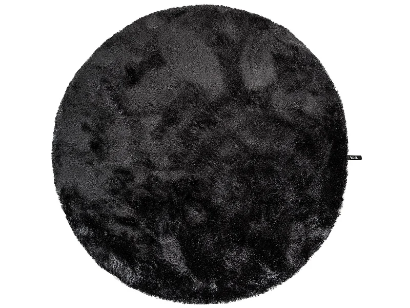 Tapis à poils longs Whisper Anthracite ø 160 cm rond