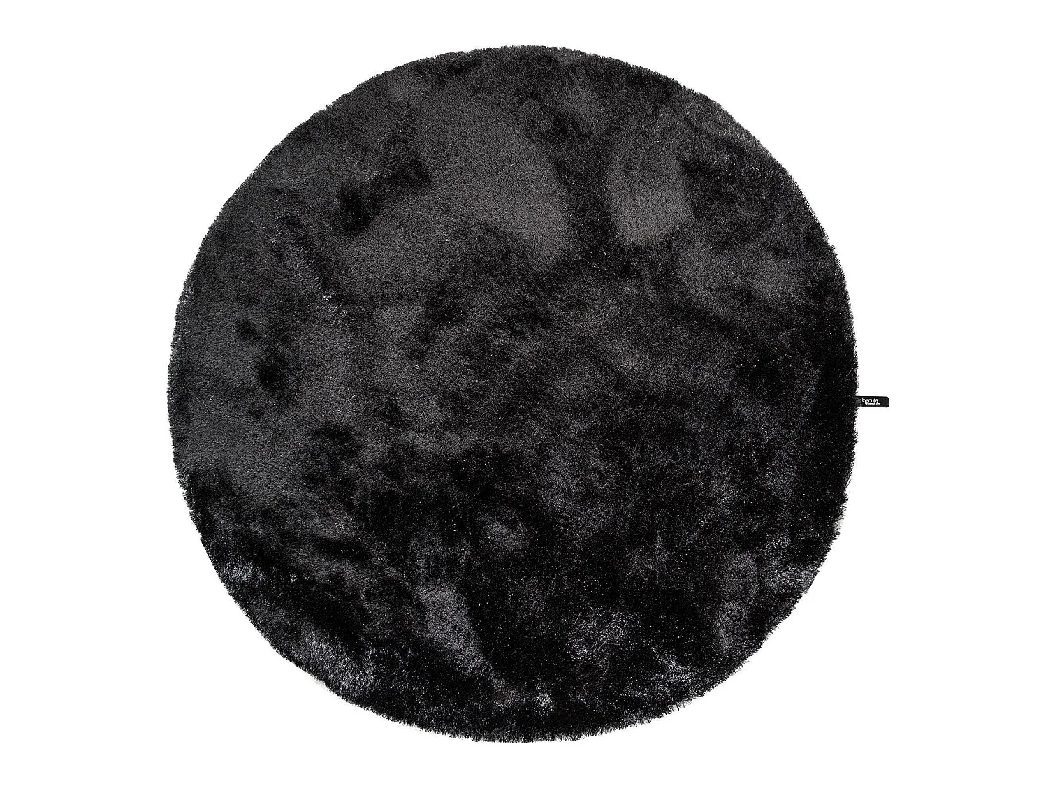 Tapis à poils longs Whisper Anthracite ø 160 cm rond
