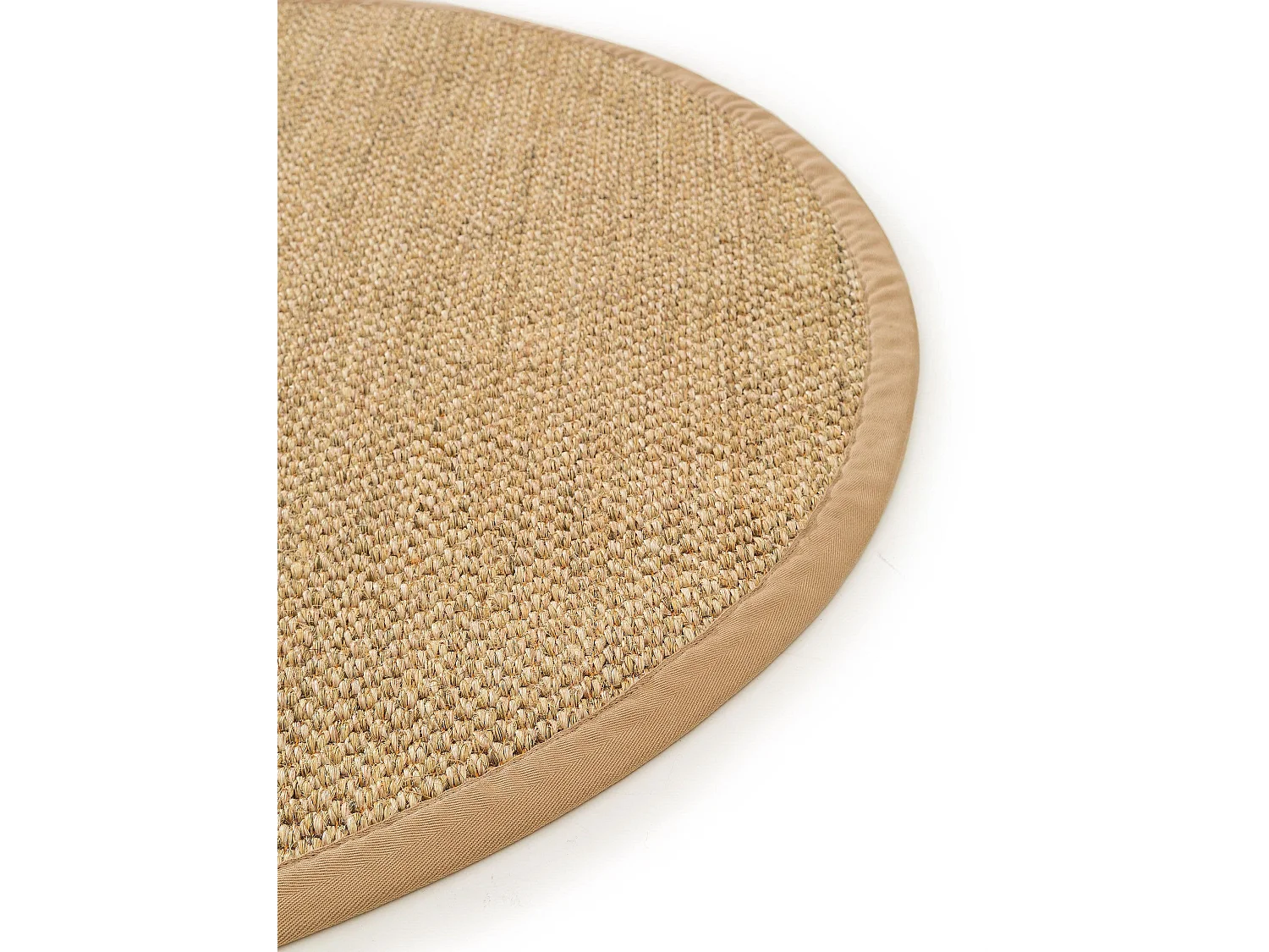 Tapis sisal Greta Crème ø 250 cm rond