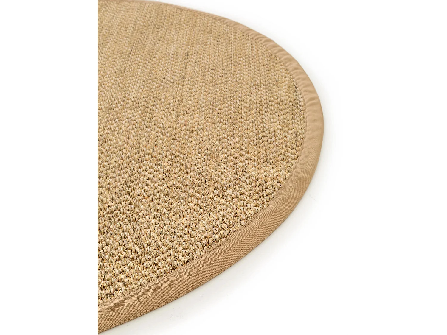 Tapis sisal Greta Crème ø 250 cm rond