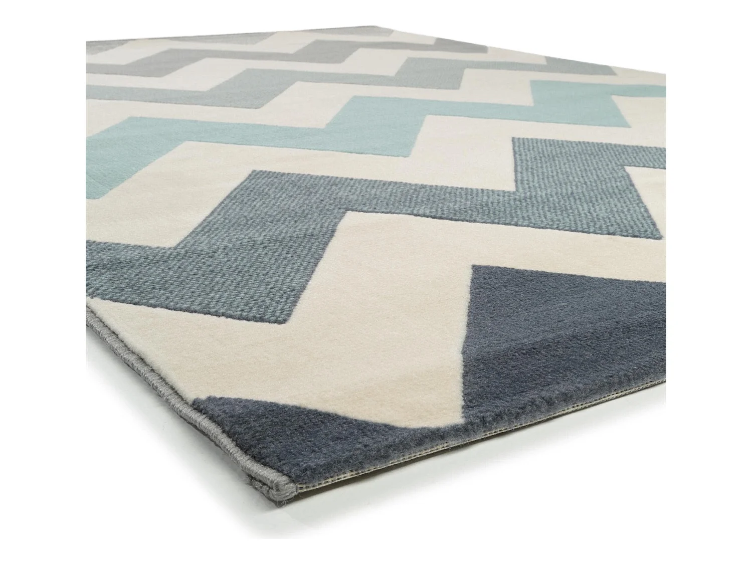 Tapis Dessert Bleu 120x170 cm